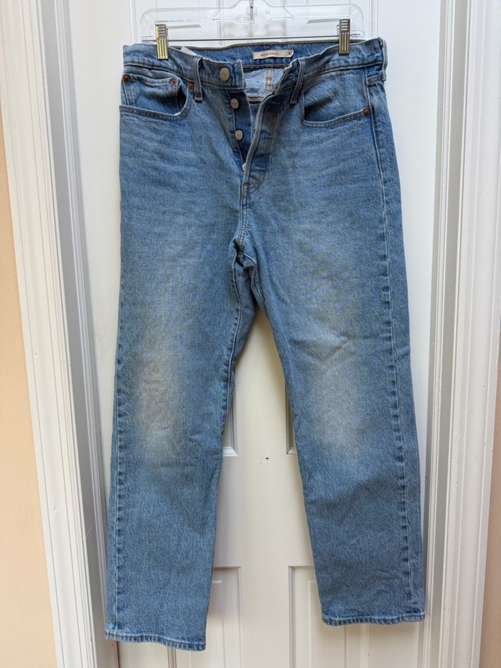Vintage LEVI Wedgie Straight Button Fly Jeans